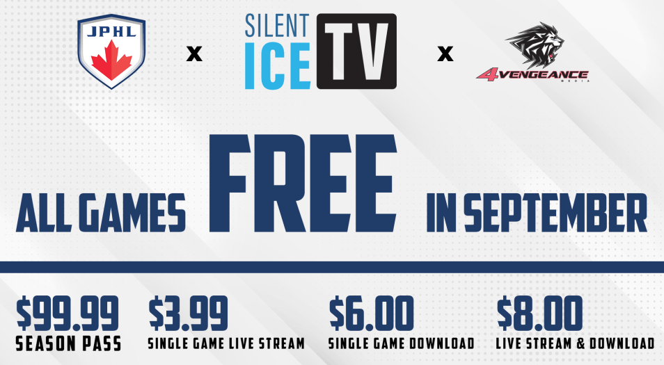 Junior Prospects Hockey League Hitting the Ice  This Week on the New Silent Ice TV