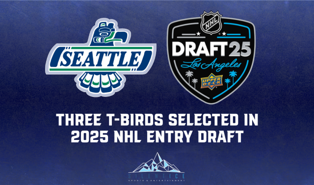 Three Thunderbirds Selected at 2025 NHL Entry Draft